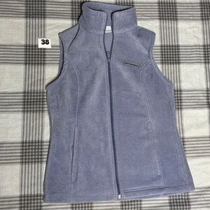 Columbia Fleece Vest Full Zip Size S